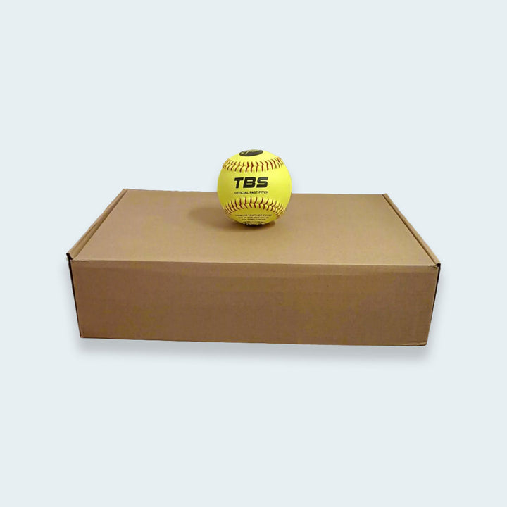 12 x TBS Fastpitch Softballs 12 inch