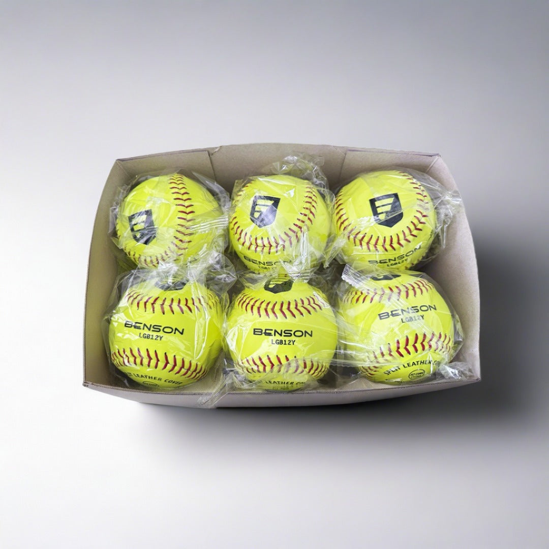 BENSON softball balls box