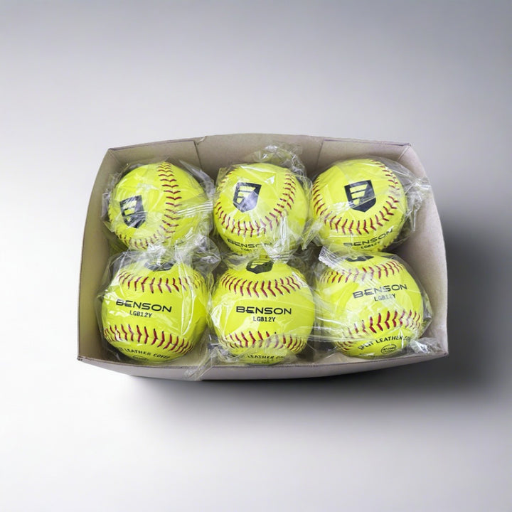 BENSON softball balls box