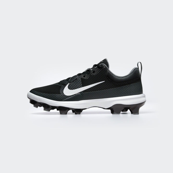 Nike Force baseball shoes, left side view