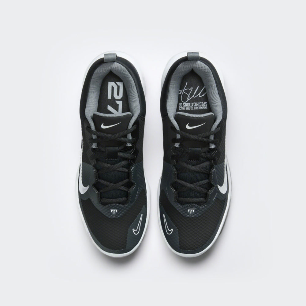 Nike Force baseball shoes, top view
