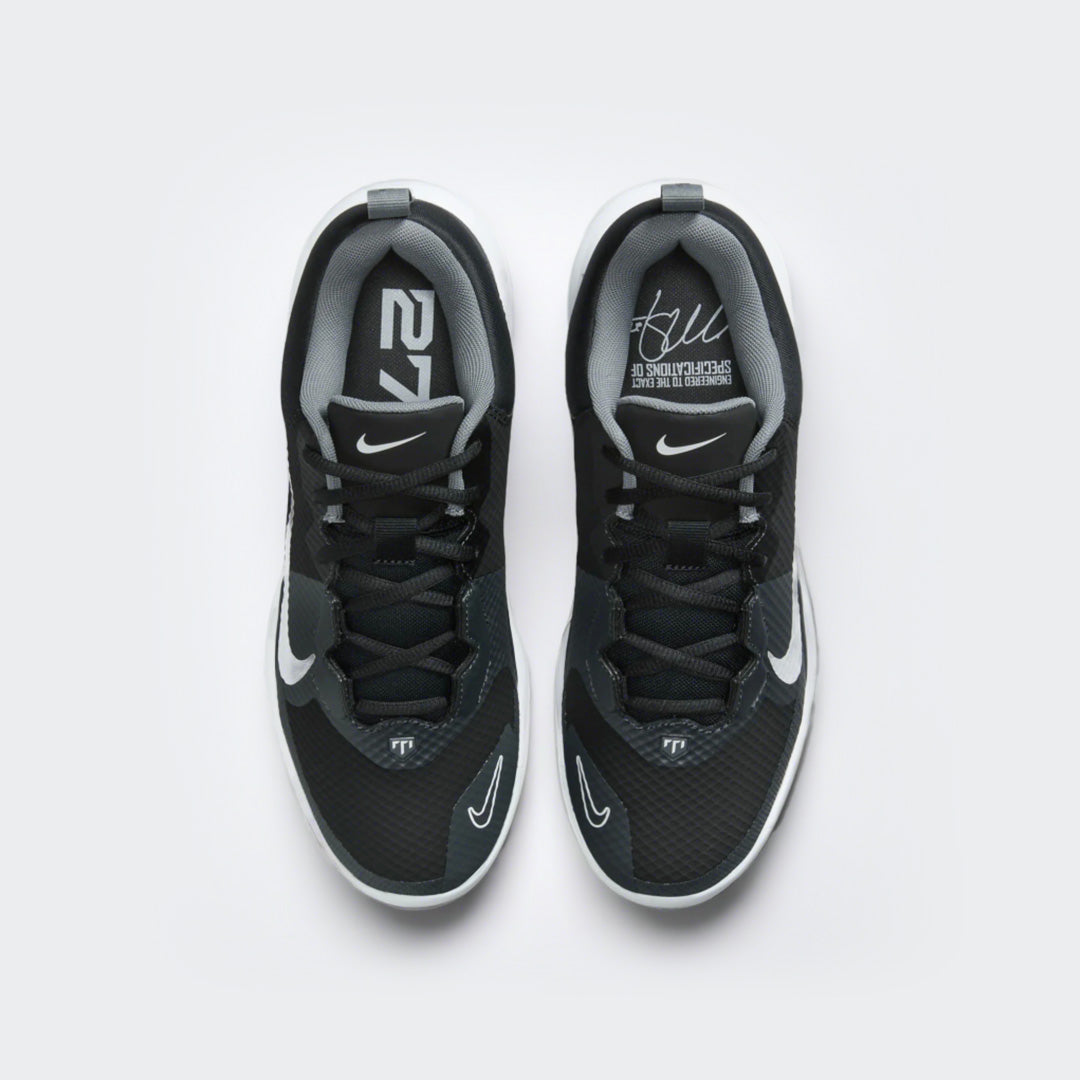 Nike Force baseball shoes, top view