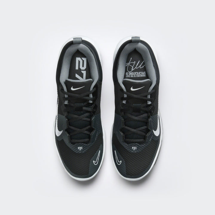 Nike Force baseball shoes, top view