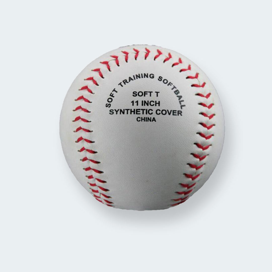 Benson Soft-T 11 inch White Official League Softball | Official Training Ball