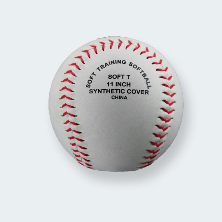 Benson Soft-T 11 inch White Official League Softball | Official Training Ball