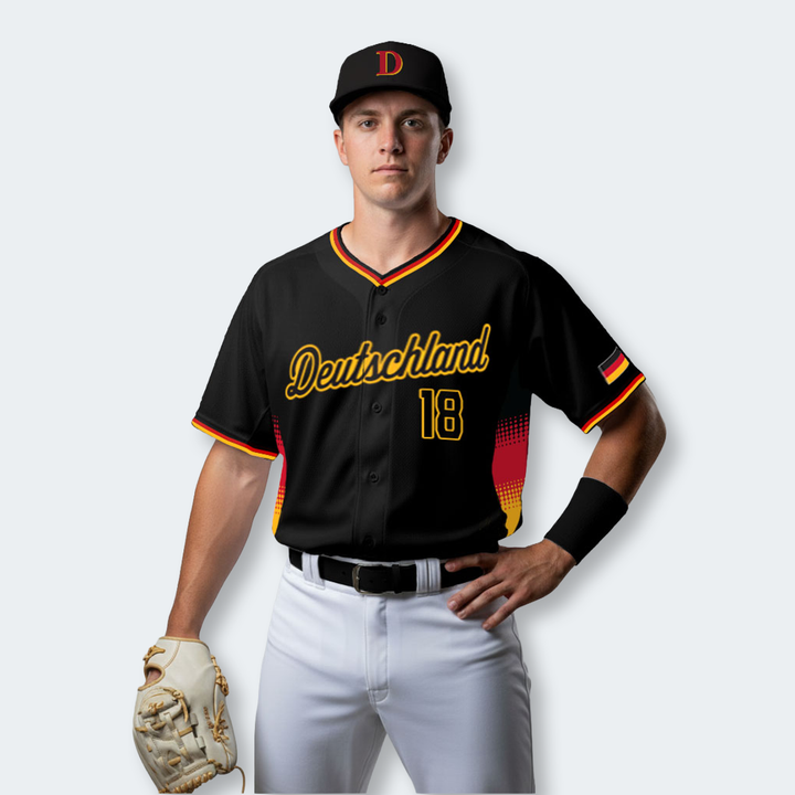 Deutschland Fan Jersey - Black