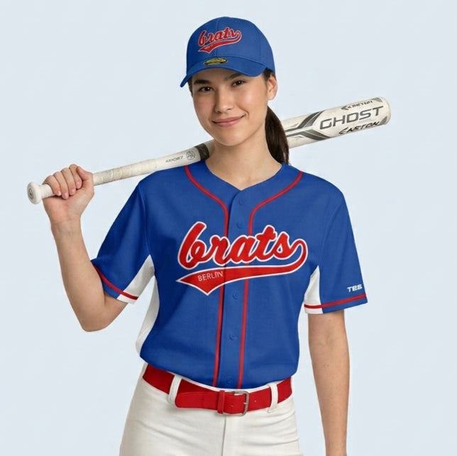 Offizielles Berlin Brats 2024 Softballtrikot