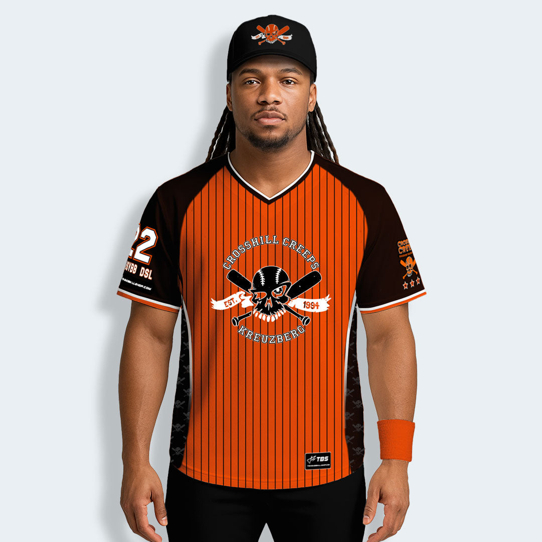 Jersey V-Neck 100% sublimated / Crosshill Creeps