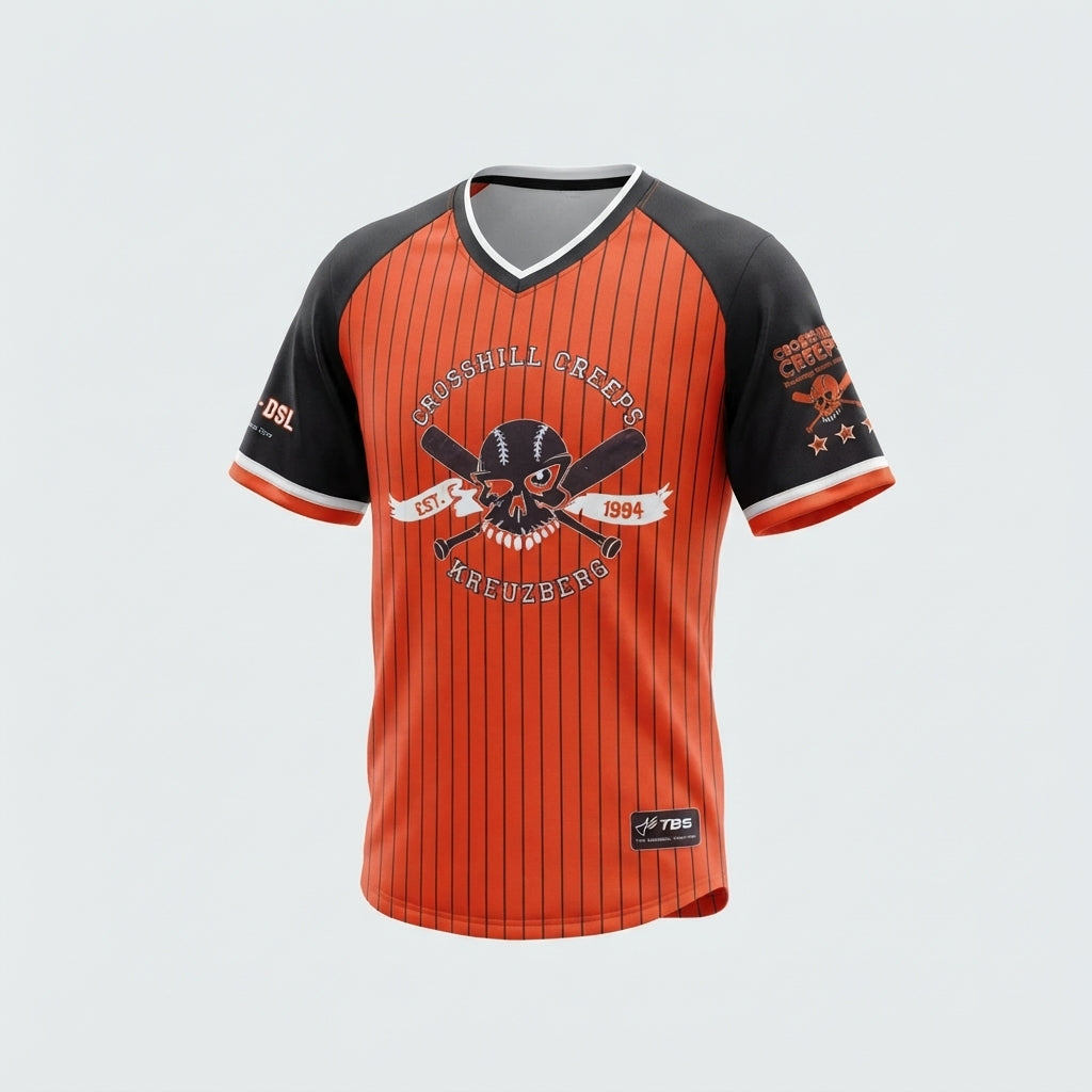 Jersey V-Neck 100% sublimated / Crosshill Creeps