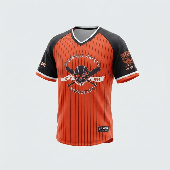 Jersey V-Neck 100% sublimated / Crosshill Creeps