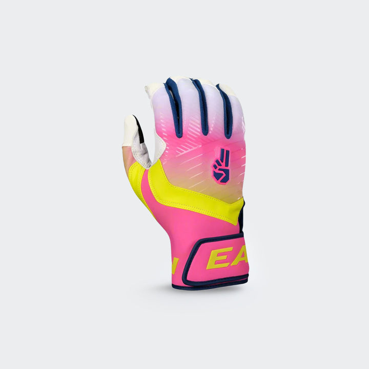 Front view of Easton Walk-Off Ethos batting gloves