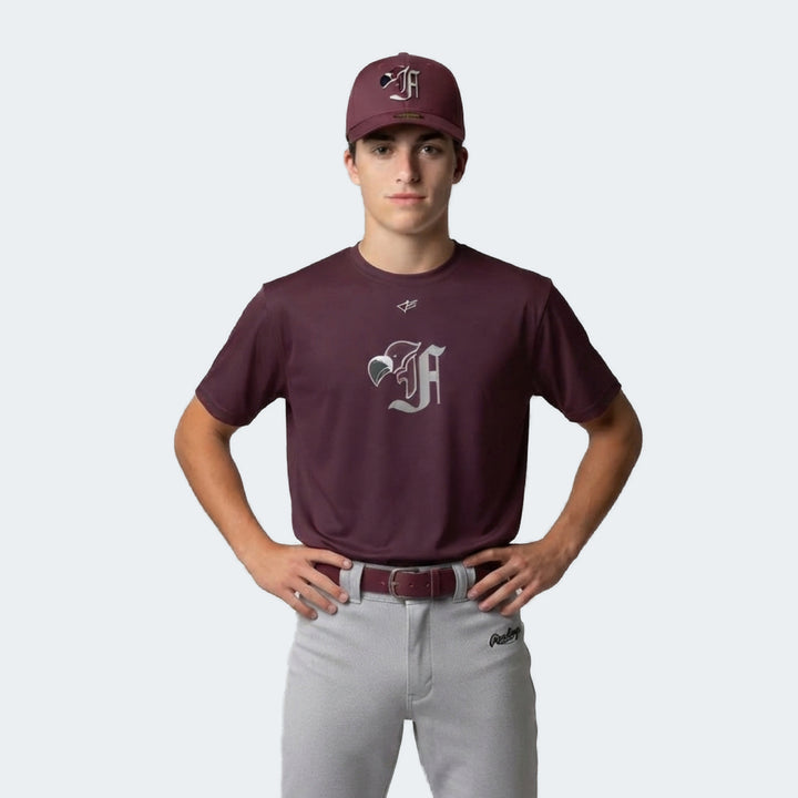 Maroon T-Shirt /  Berlin Flamingos (Youth)