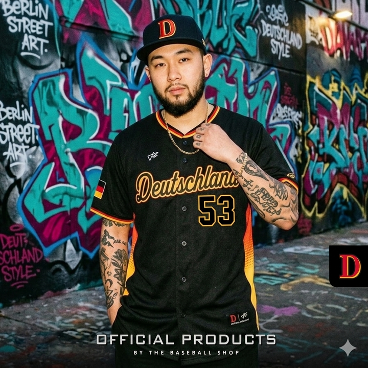 Deutschland Fan Jersey - Black