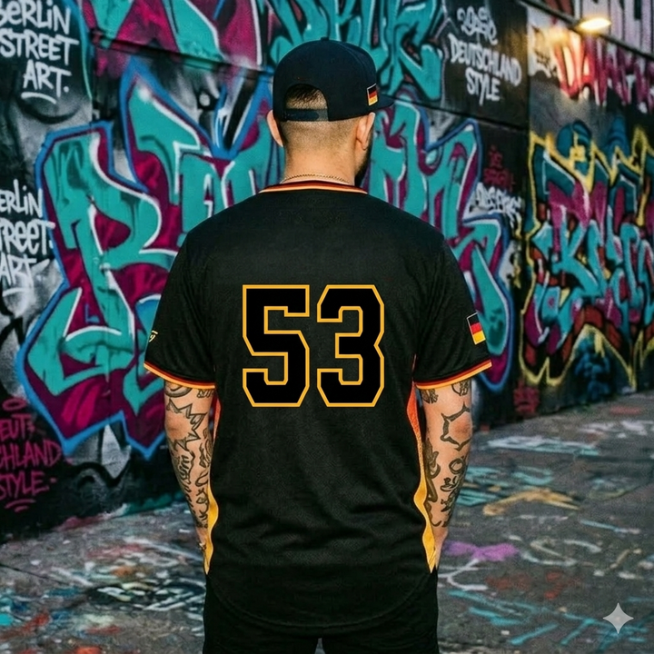 Deutschland Fan Jersey - Black