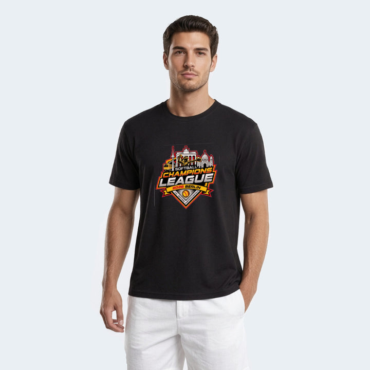 Adult T-Shirt Black / Champions League 2026
