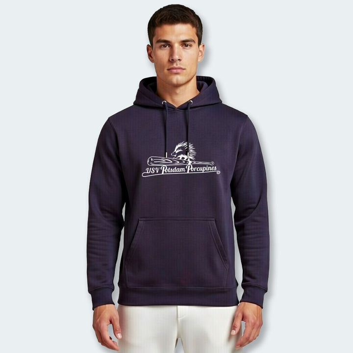 Adult Sport Hoodie - Potsdam (White Logo)