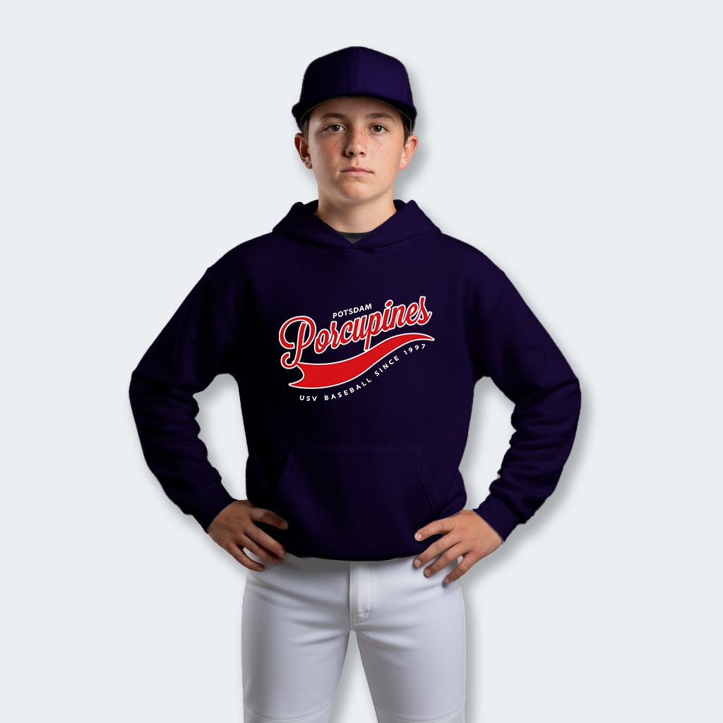 Kid Sport Hoodie - Potsdam (Red Logo)