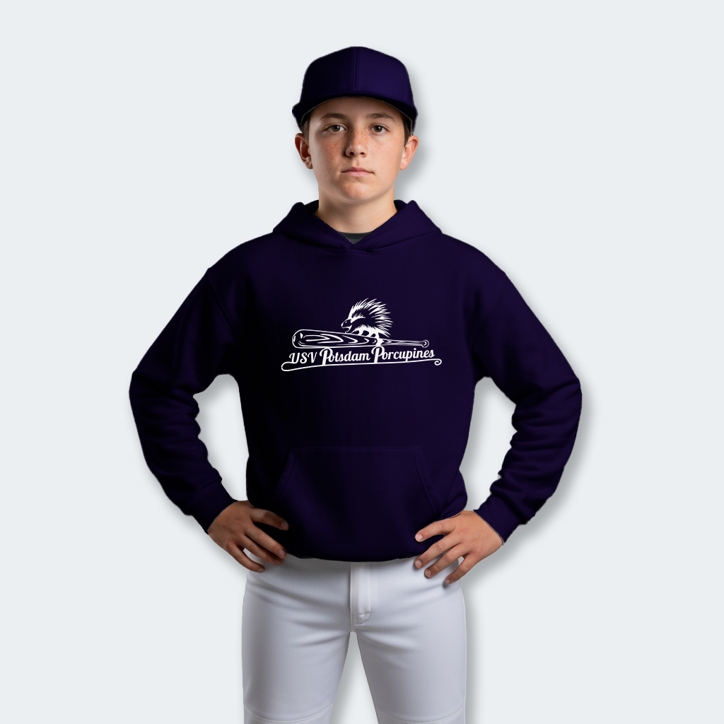 Kid Sport Hoodie - Potsdam (White Logo)