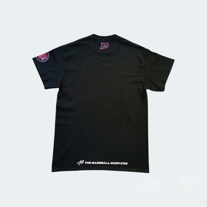Adult Cotton T-Shirt / Pink Panthers - Black
