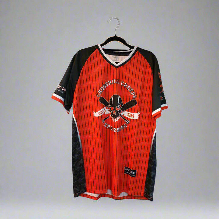 Jersey V-Neck 100% sublimated / Crosshill Creeps