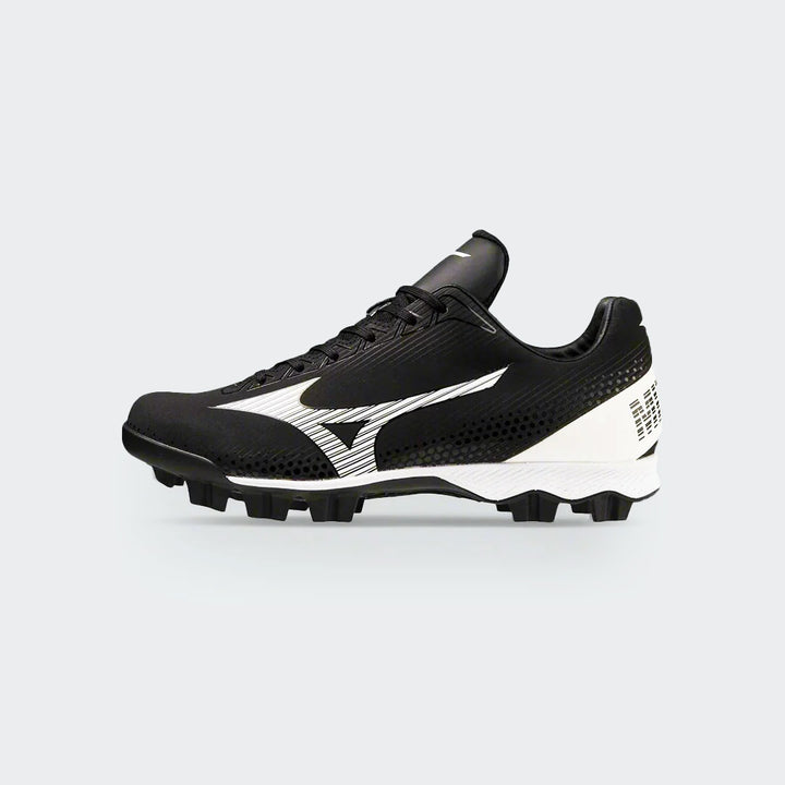 Mizuno baseball shoes, left side view