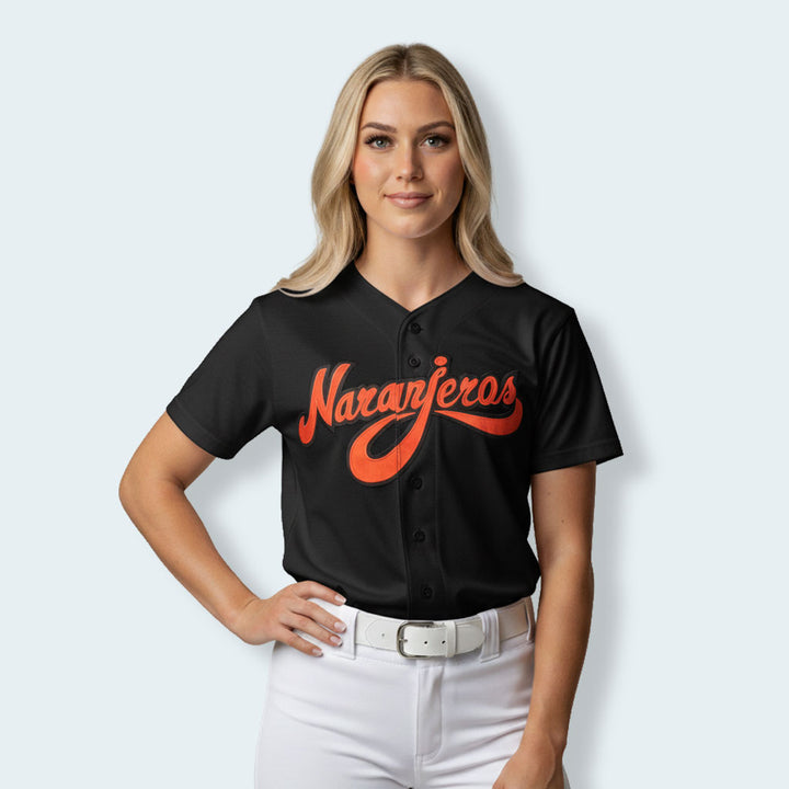 Schwarzes Naranjeros-Trikot LMP für Erwachsene