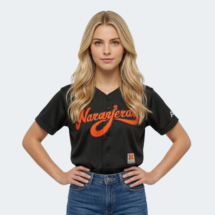 Schwarzes Naranjeros-Trikot LMP für Erwachsene