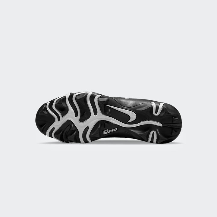 Nike Hyperdiamond 4 Keystone women’s softball cleats, downward view