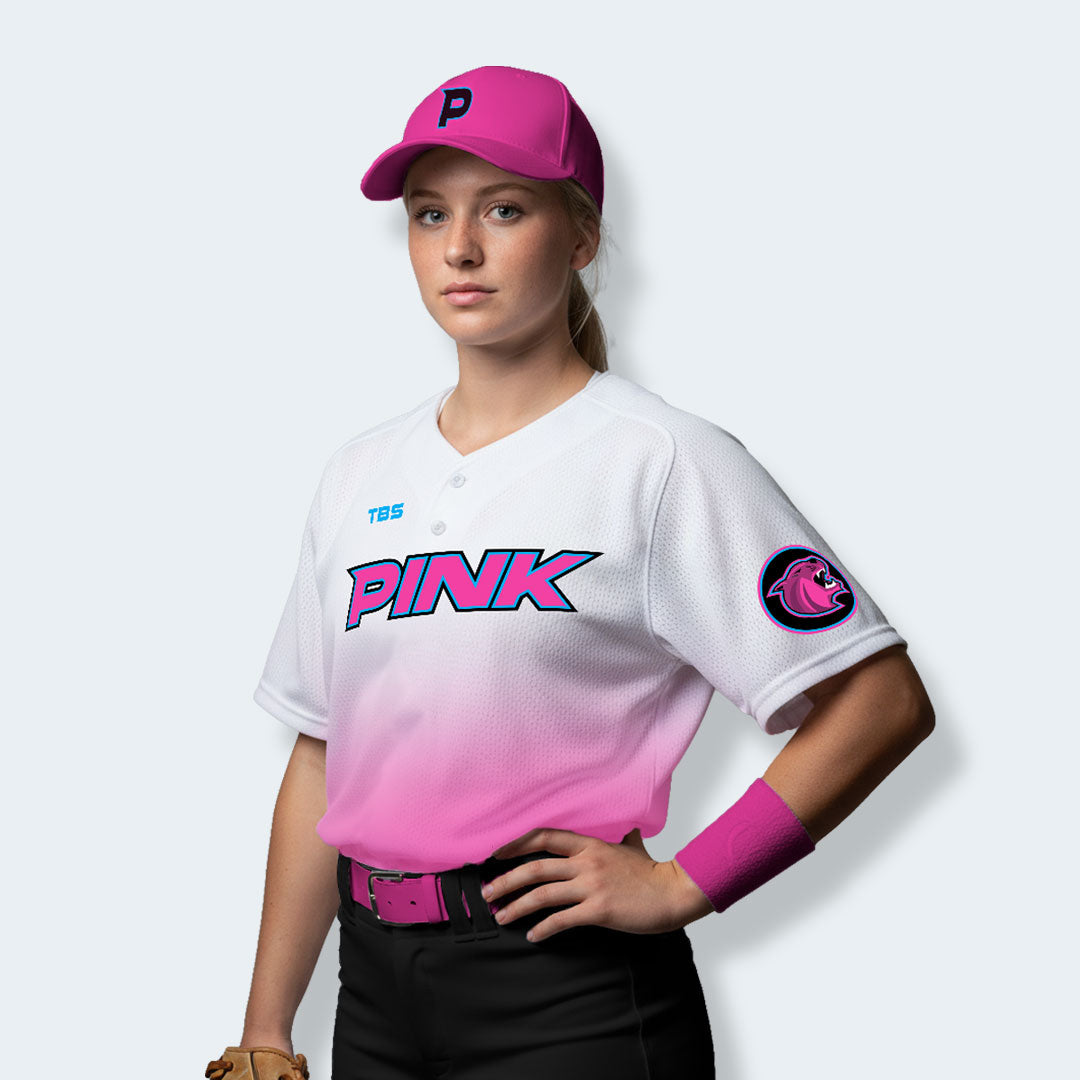 Pink Panthers 2024 white Jersey