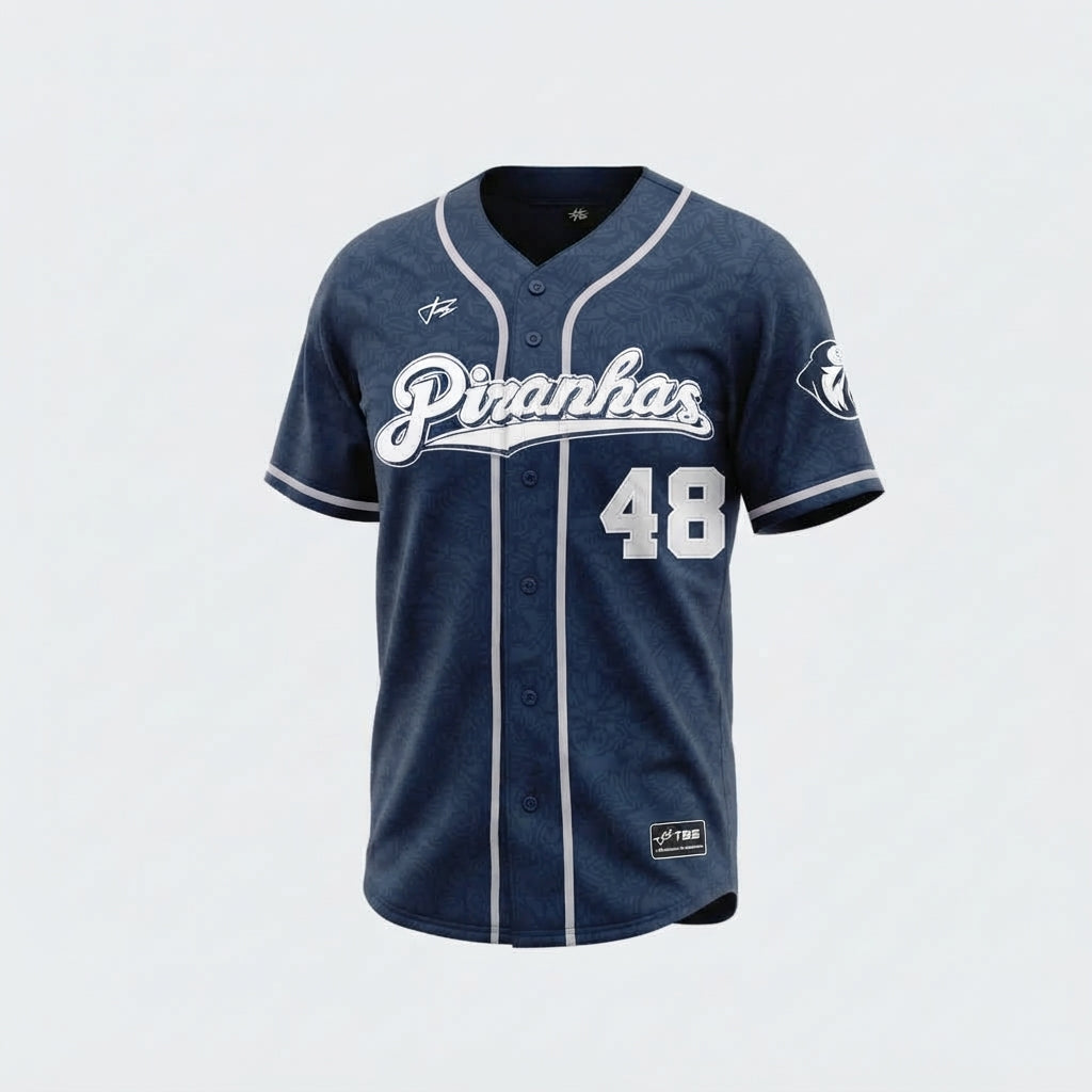 Offizielles Piranhas 2022 Softballtrikot