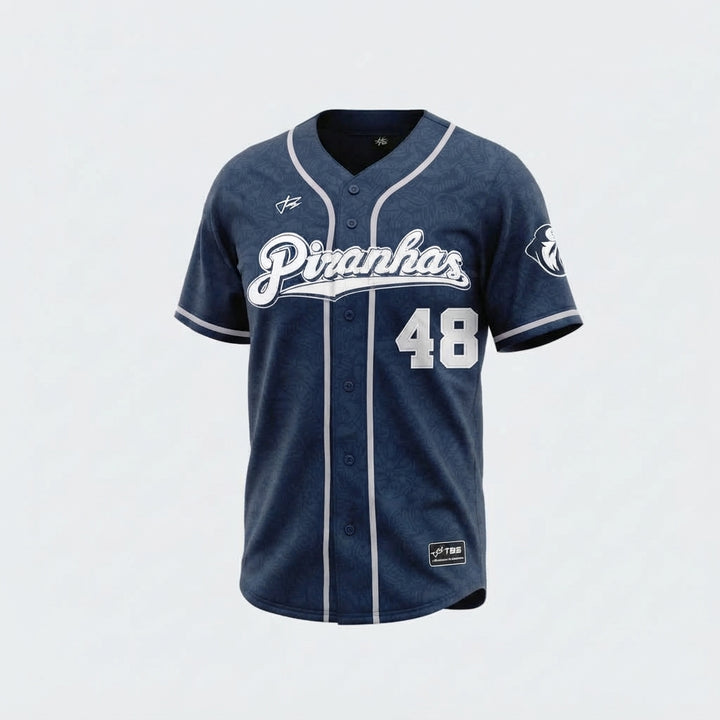 Offizielles Piranhas 2022 Softballtrikot