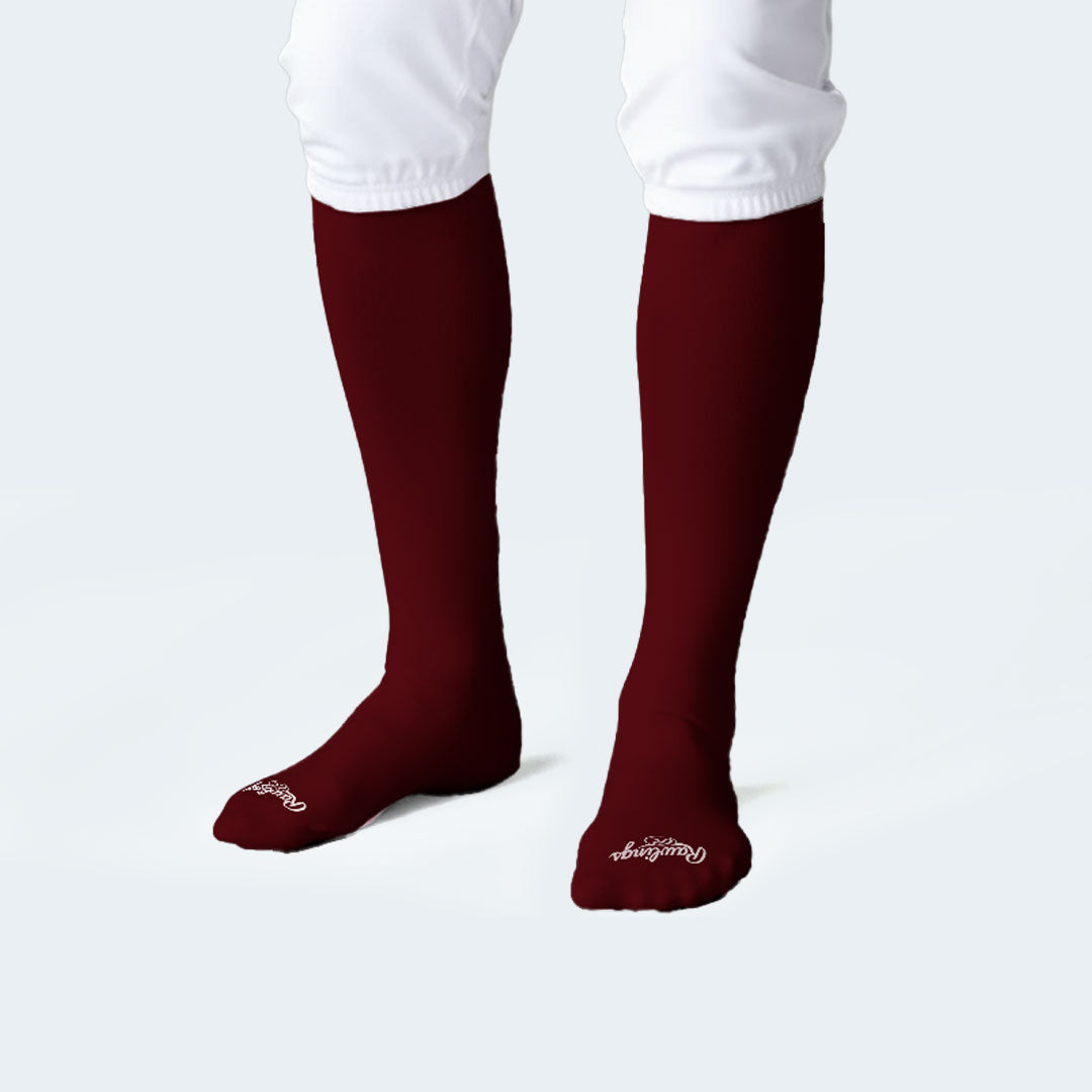 Rawlings Baseball Socks *2 pairs - Maroon