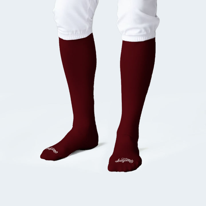 Rawlings Baseball Socks *2 pairs - Maroon