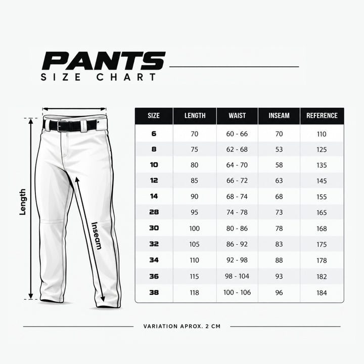 Long Baseball Pants