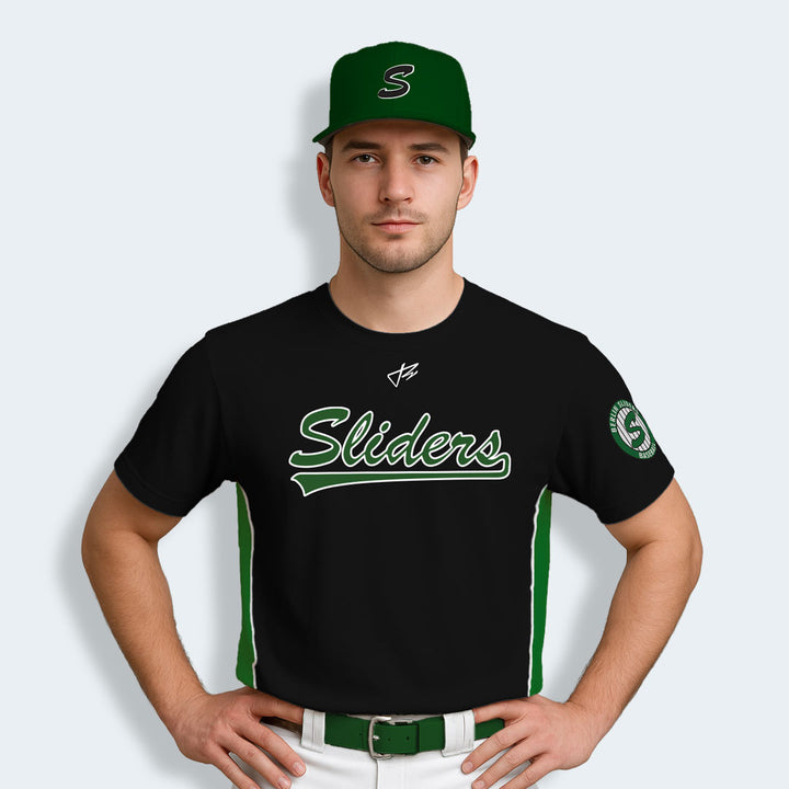 Game-Day Black T-Shirt / Berlin Sliders (Adult)