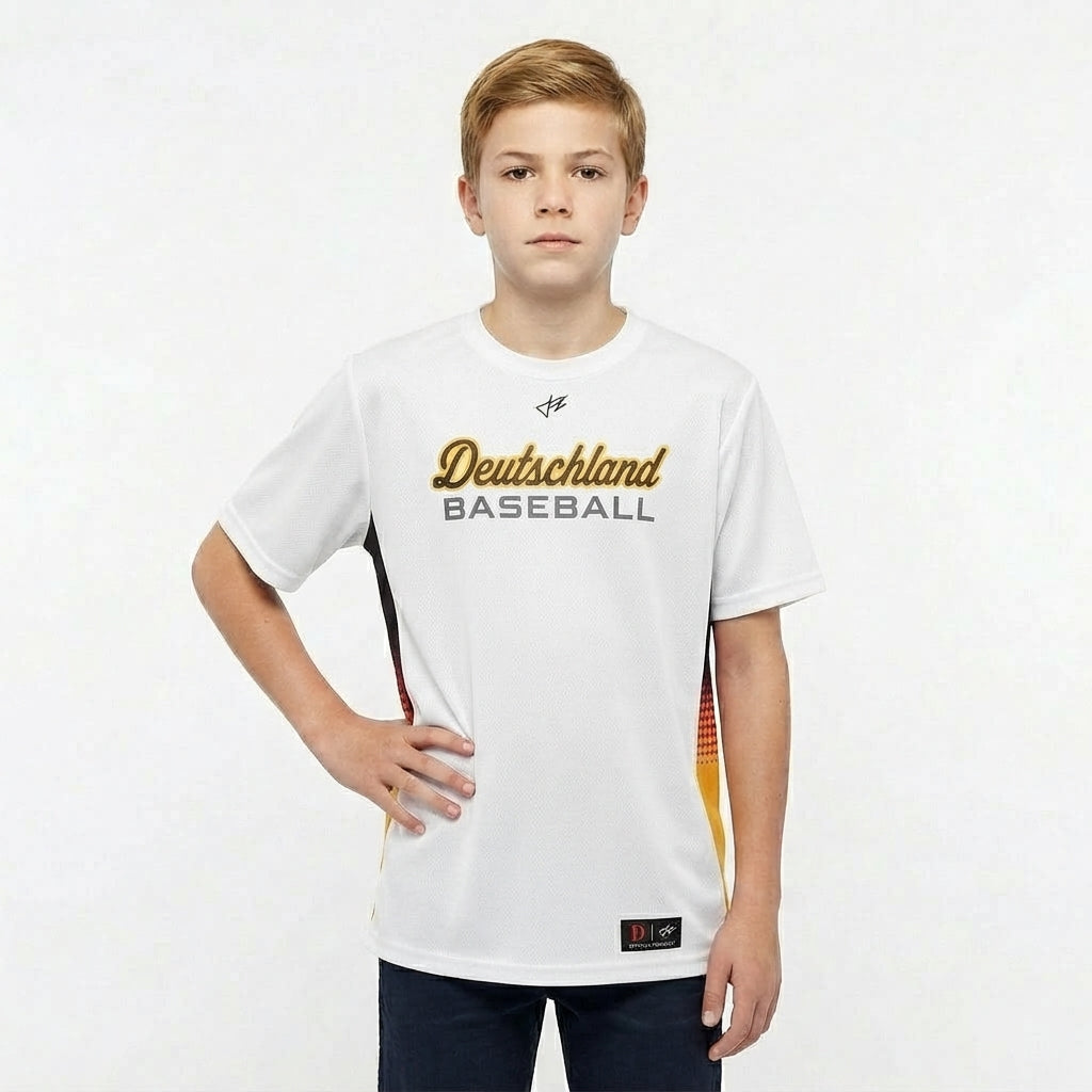 White T-Shirt Deutschland Fan Shop (Youth)