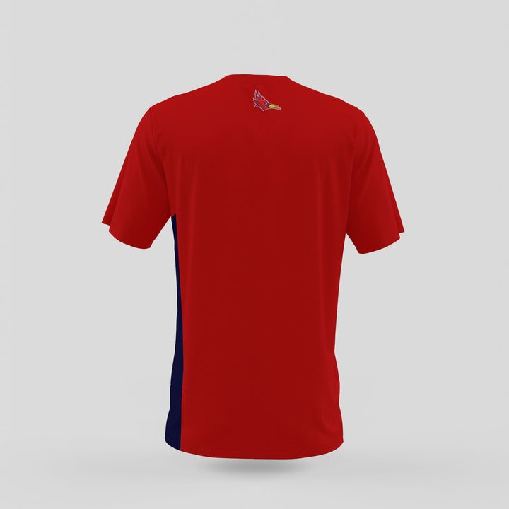 Vorbestellung-rote trockene T-Shirts / Roadrunners Berlin für Männer