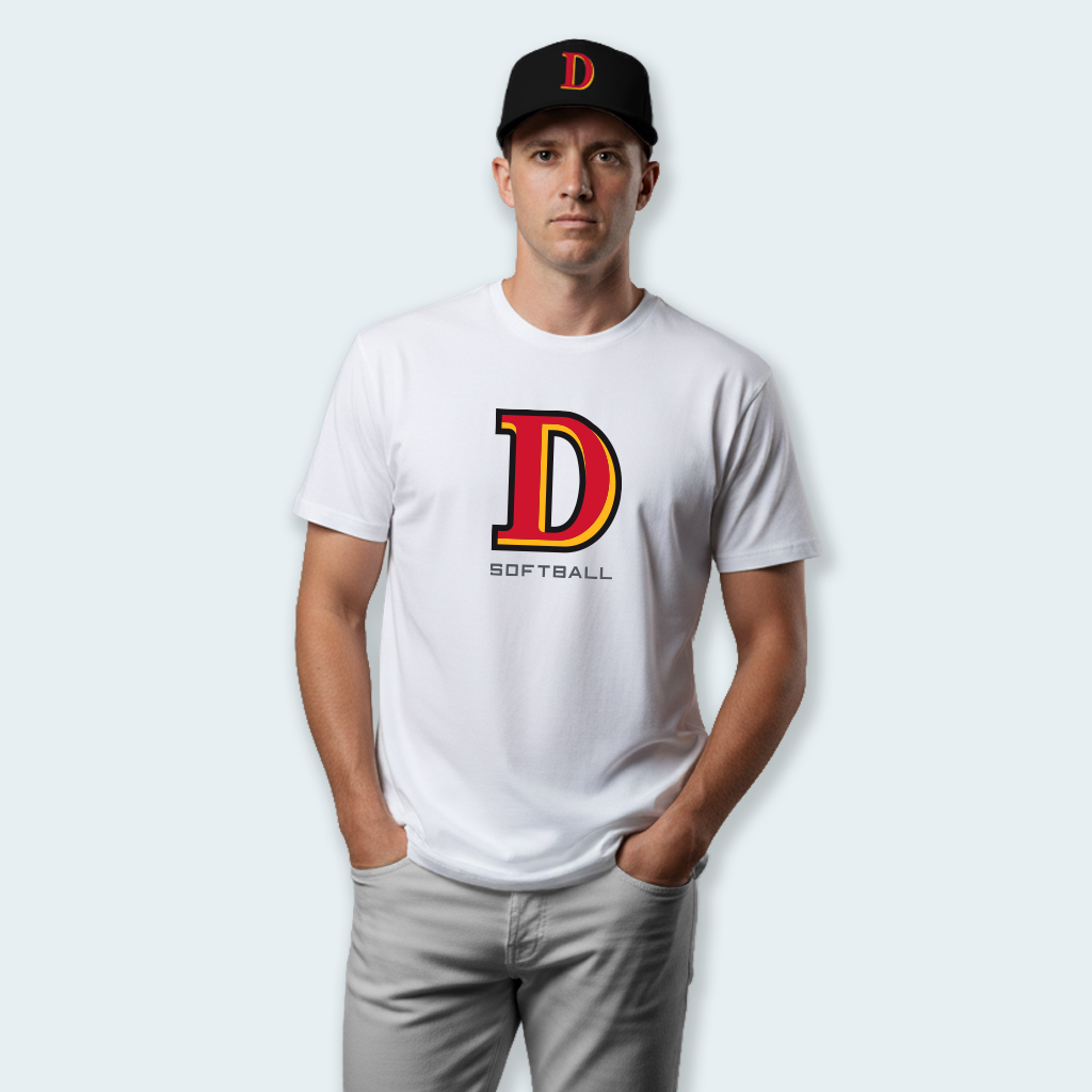 Adult Cotton T-Shirt / Deutschland Softball