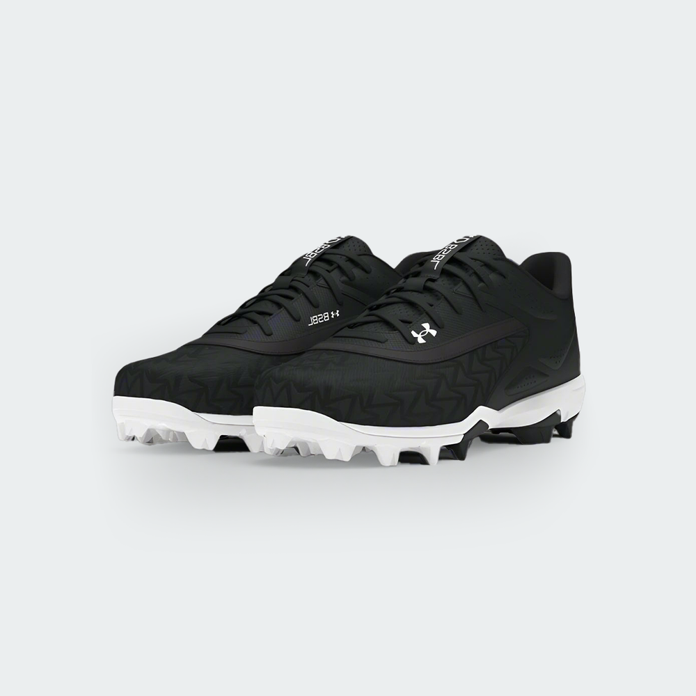 Under Armour Leadoff Low RM 3.0 black baseball shoes, pair view