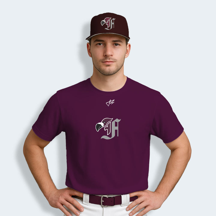 Unofficial - Maroon T-Shirt /  Berlin Flamingos (Adult)