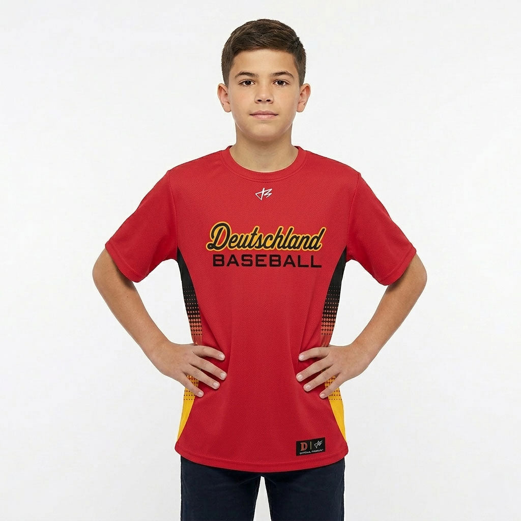 Youth red T-Shirt /  Deutschland Fan Shop