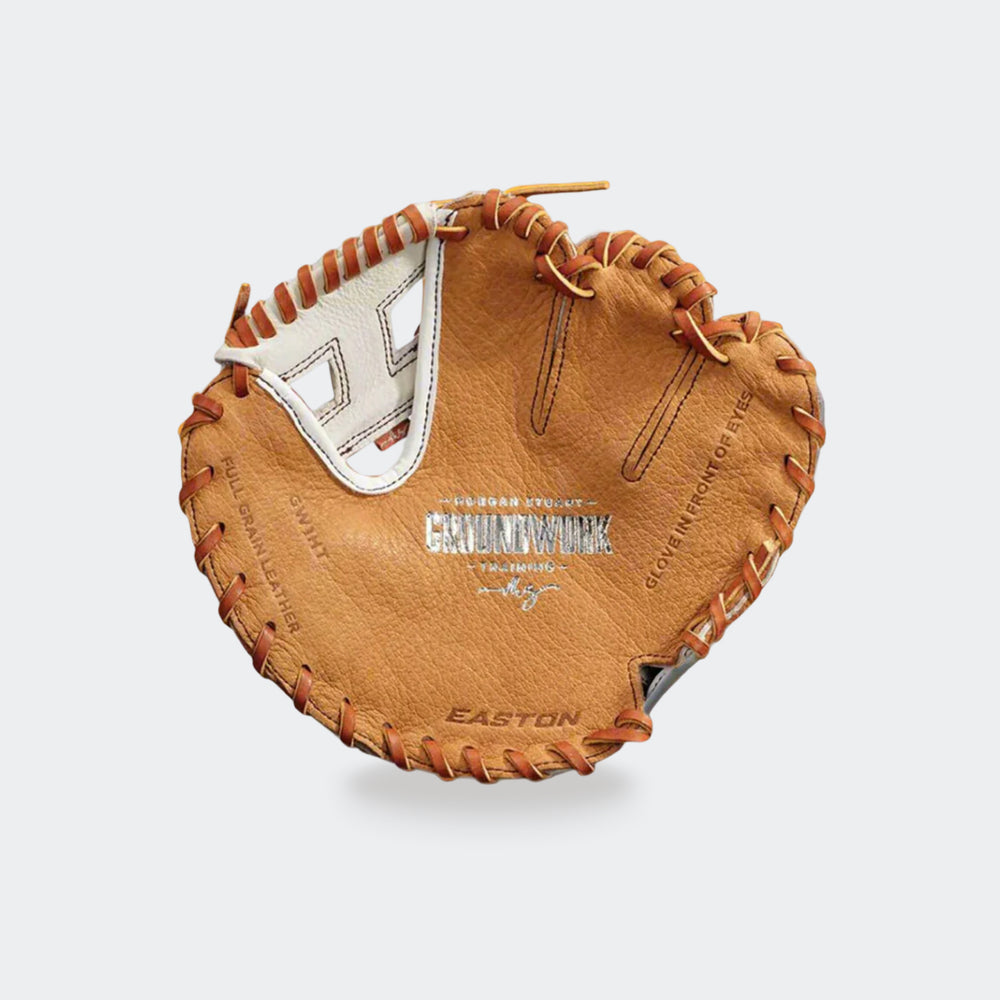 Easton GW1HT Groundwork fastpitch training glove RHT — back view