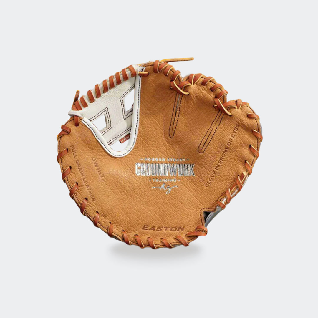 Easton GW1HT Groundwork fastpitch training glove RHT — back view