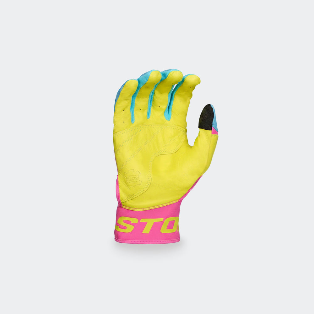 Easton WO25BG Walk-Off Ethos Drip Columbia Blue/Pink — back view