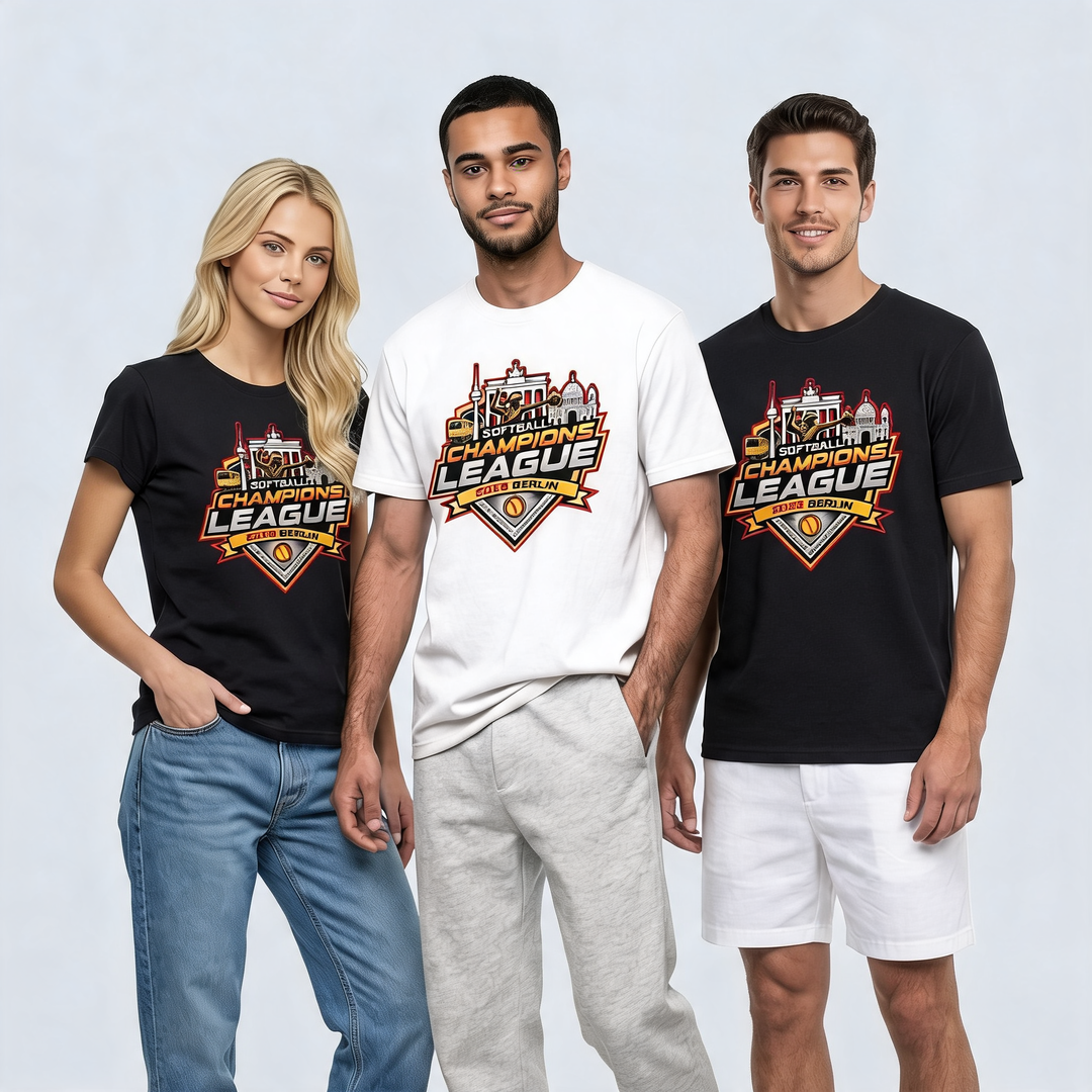 Adult T-Shirt Black / Champions League 2026