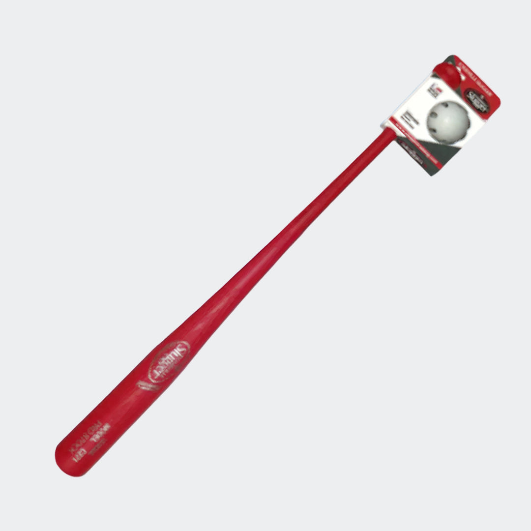 louisville slugger plastic bat ball sets red