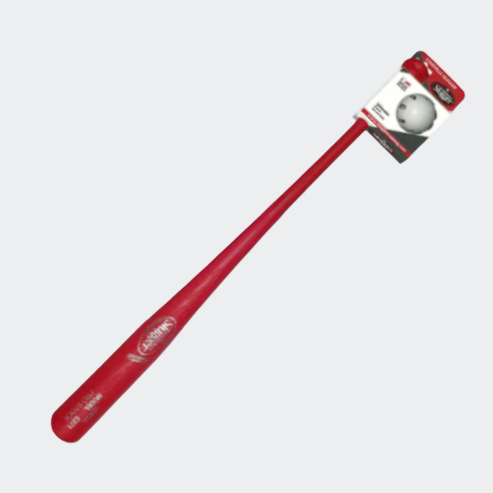 louisville slugger plastic bat ball sets red