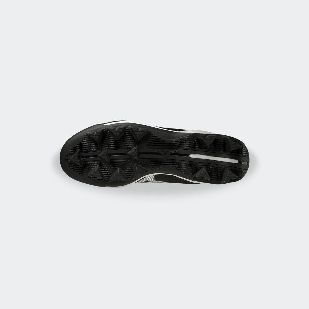Mizuno Wave Lightrevo Mid baseball shoe — top view