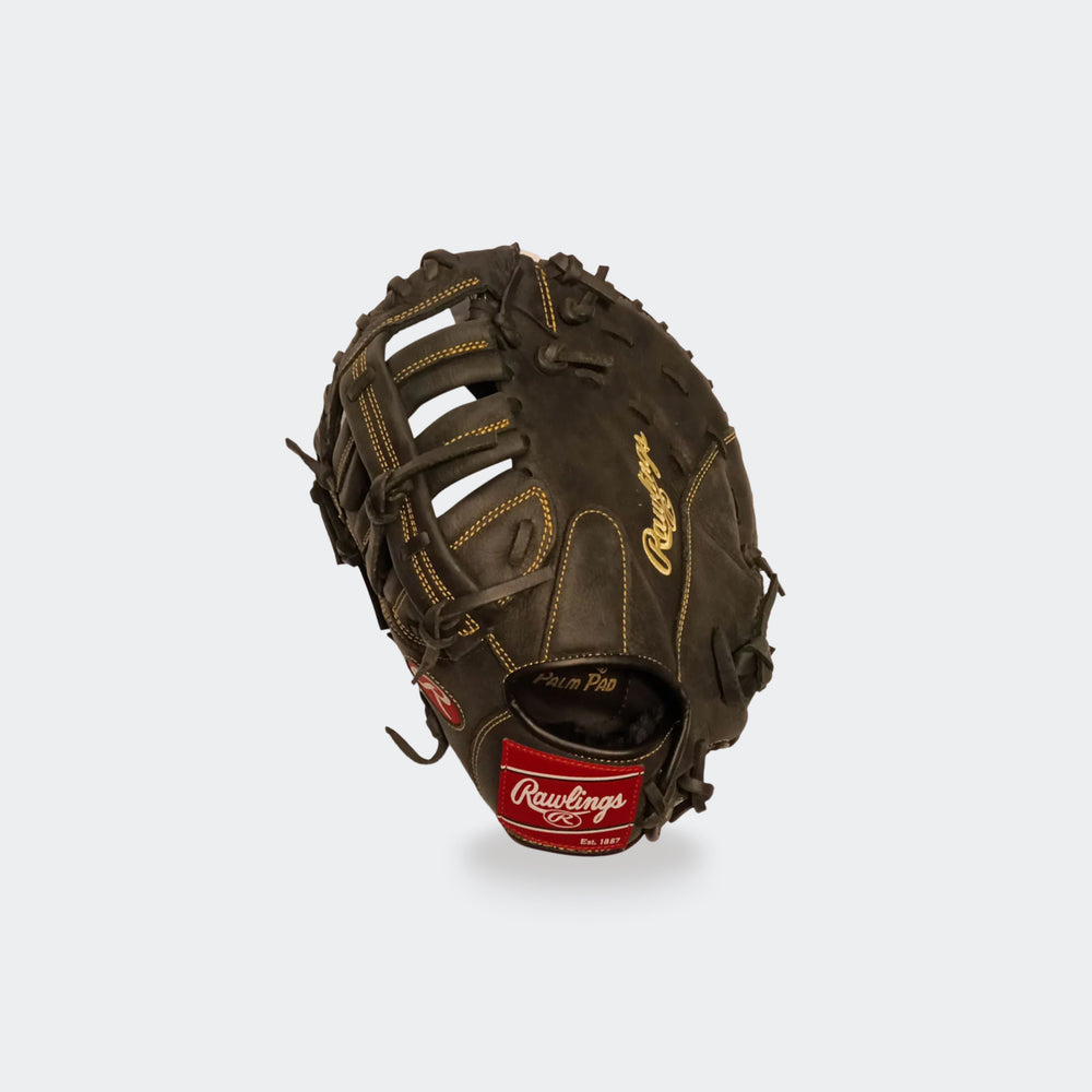 Rawlings R115FBM first base glove LHT — back view
