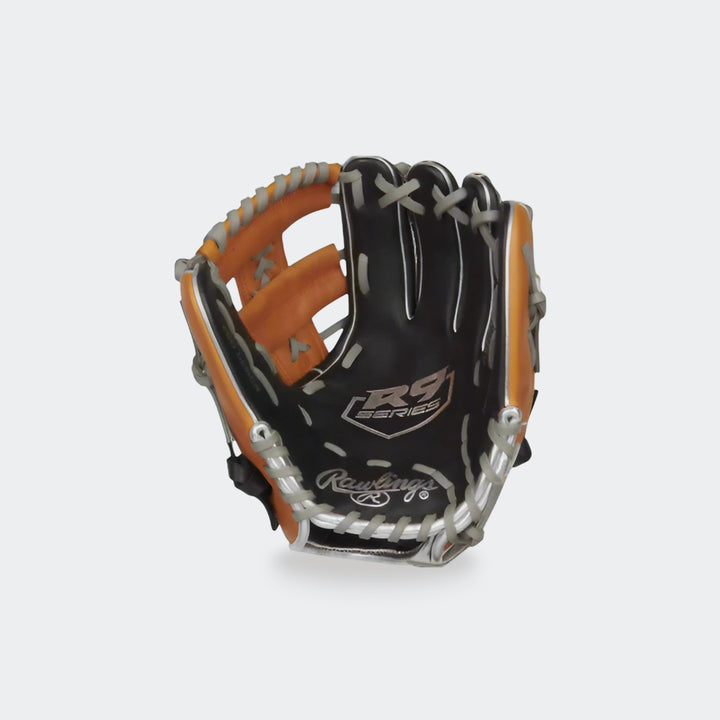 Rawlings R9110U-19BT baseball glove 11" RHT — back view
